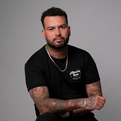 Foto do barbeiro João